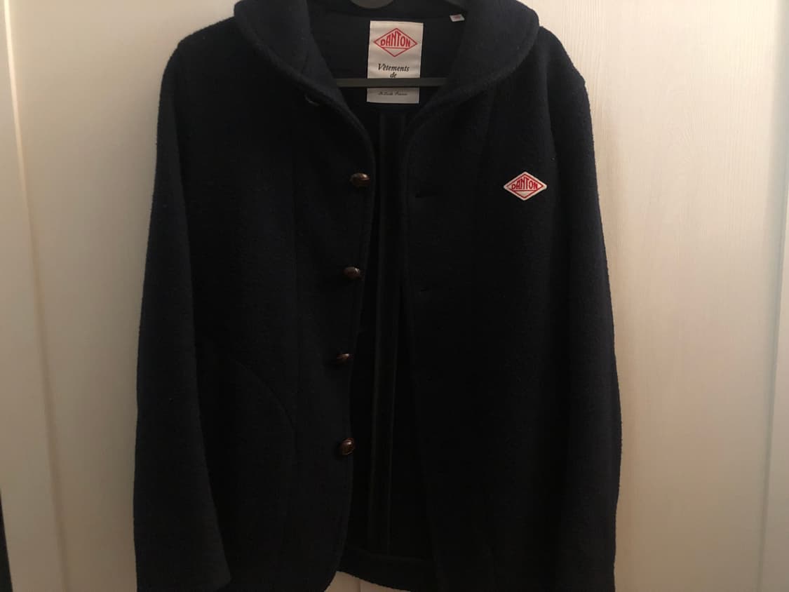 단톤 라운드 카라 울 코트 36 상품이미지2