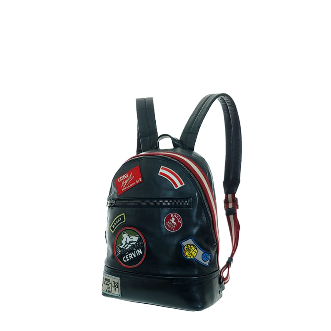 [정품] 발리 가죽 빈티지 리미티드 패치 백팩 상품이미지1