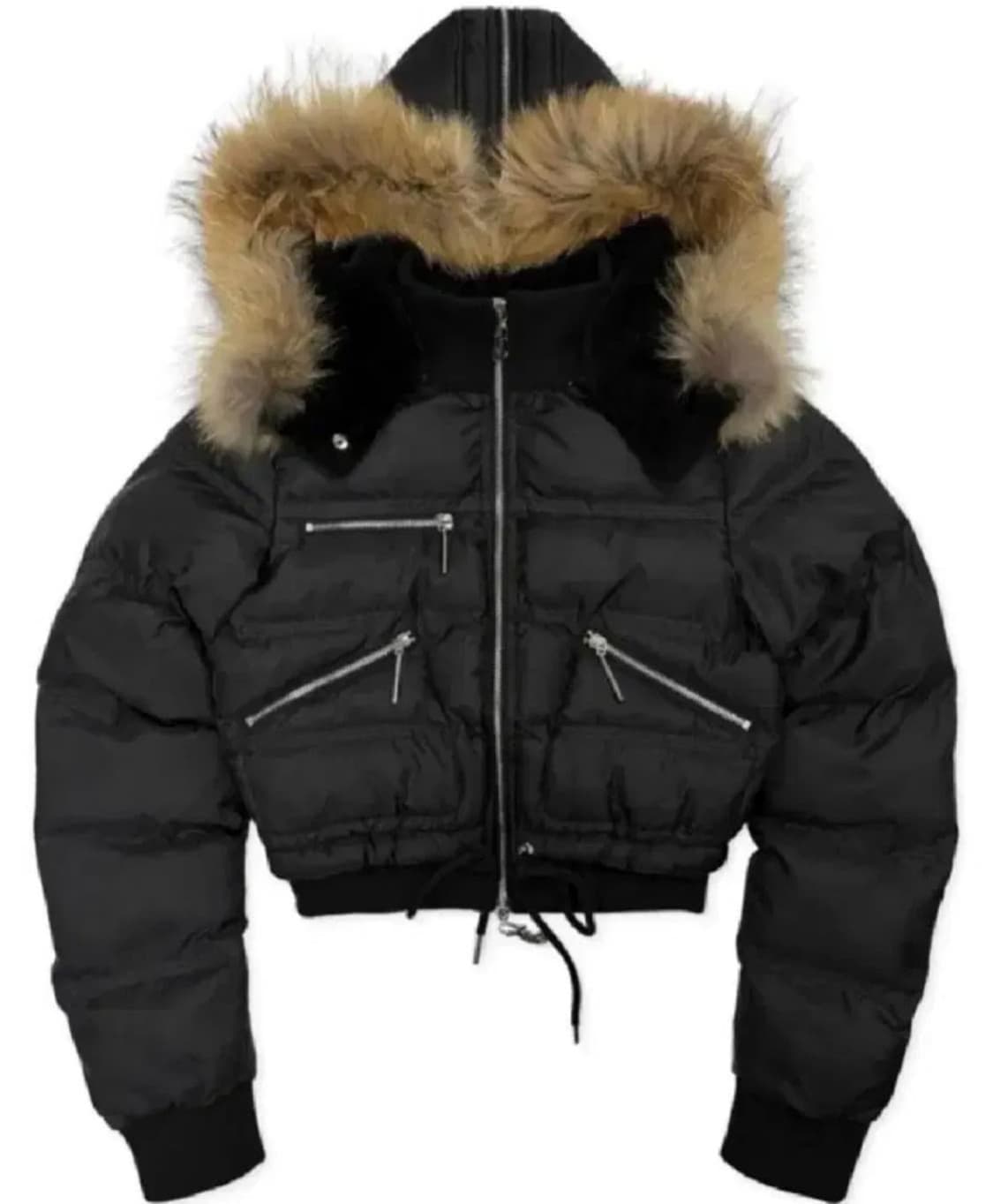 페일제이드 라쿤 퍼 후드 패딩 상품이미지1