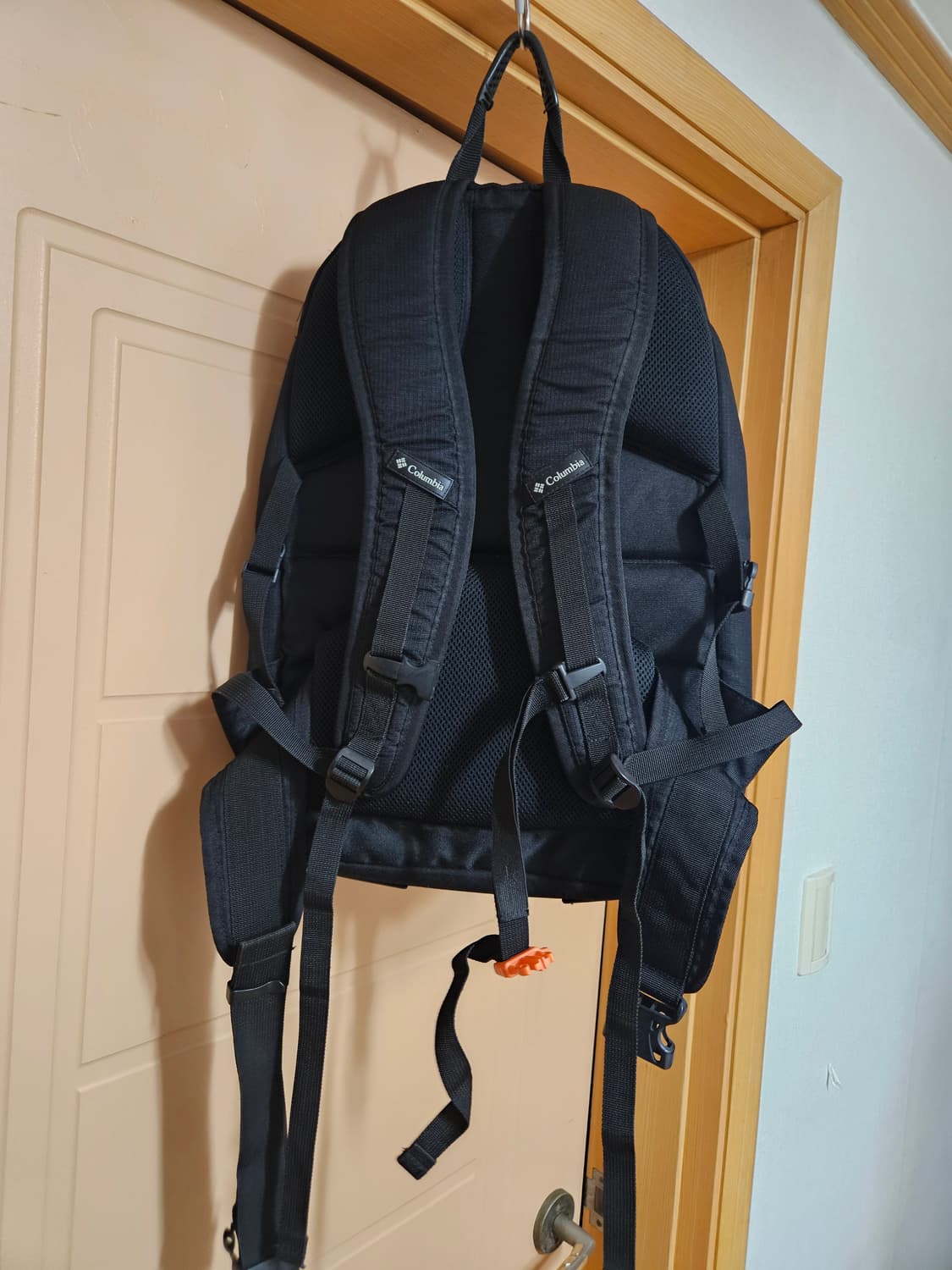 Columbia 컬럼비아 블랙 백팩 가방 등산 상품이미지2