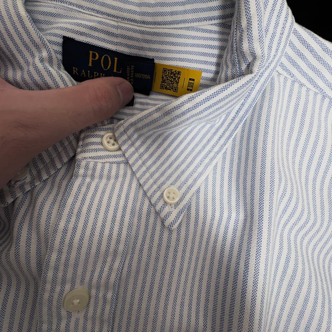 [L] POLO 스트라이프 옥스포드 셔츠 상품이미지5