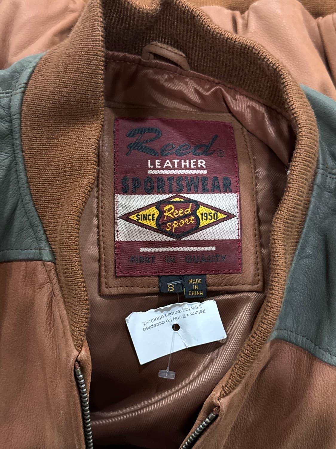 Reed sportswear 쉐보레 레더자켓 상품이미지9