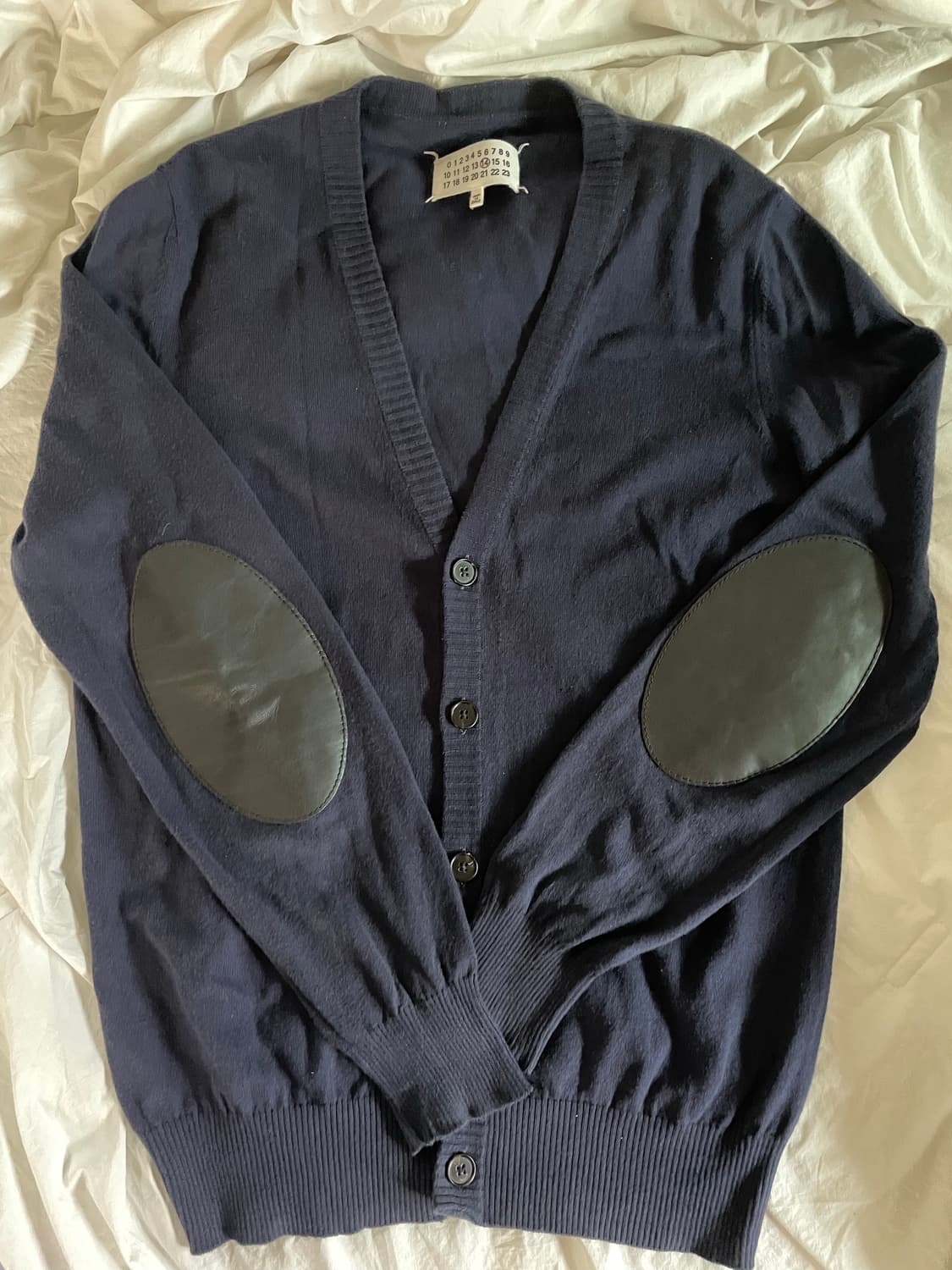 elbow patch cardigan  상품이미지1