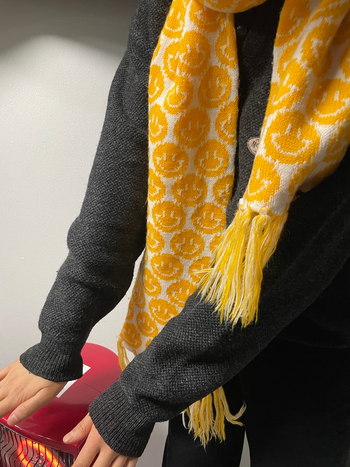 ☻︎☺︎︎㋛تシ smile muffler 상품이미지5