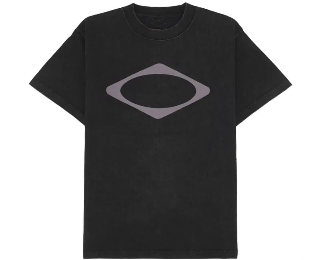 미스치프 롬버스 워시드 베이직 티셔츠 워시드 블랙 M 상품이미지1