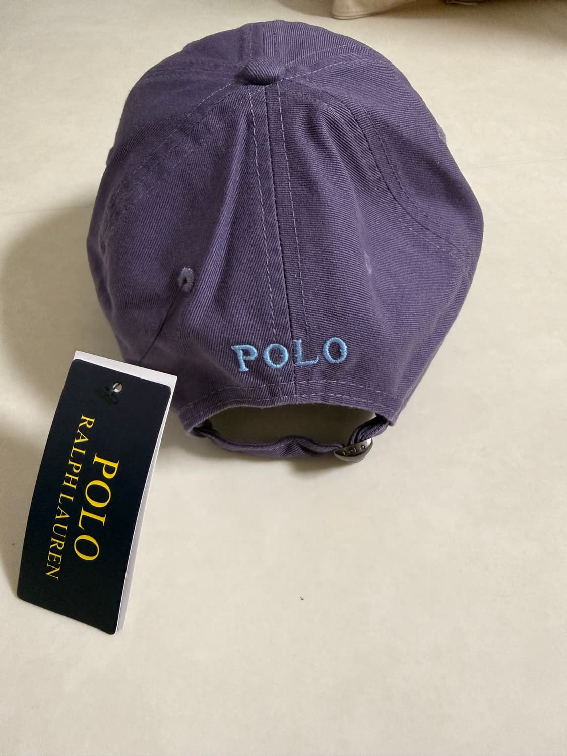 폴로 랄프로렌 볼캡 모자 (퍼플)(새상품) 상품이미지2