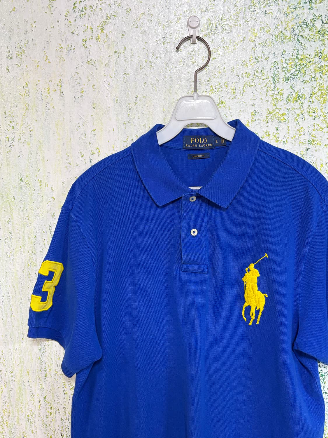 폴로 빅포니 치프키프 블루 반팔 카라 티셔츠 L 상품이미지6