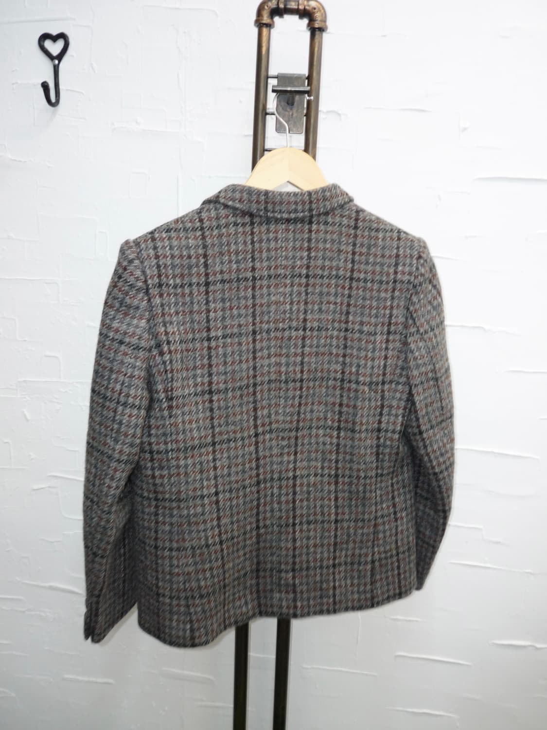 brown wool short coat 상품이미지7