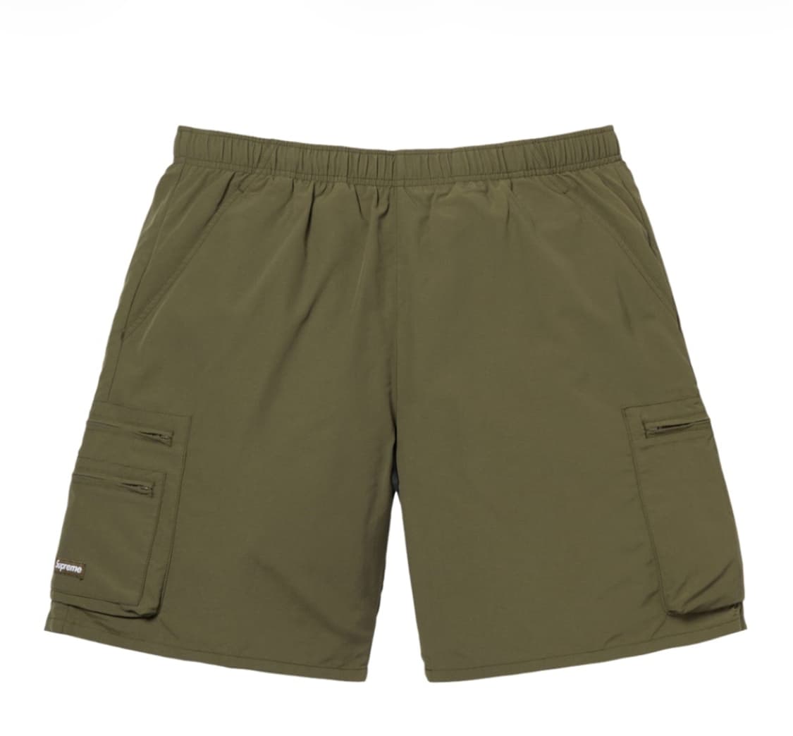 슈프림 카고 워터 쇼츠 올리브 S 25SS 상품이미지1