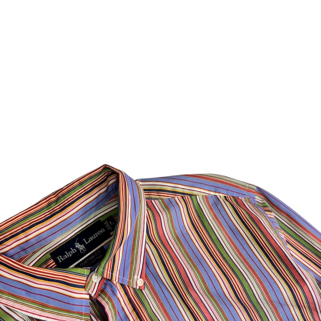 폴로 랄프로렌 커스텀 핏 스트라이프 셔츠 상품이미지3