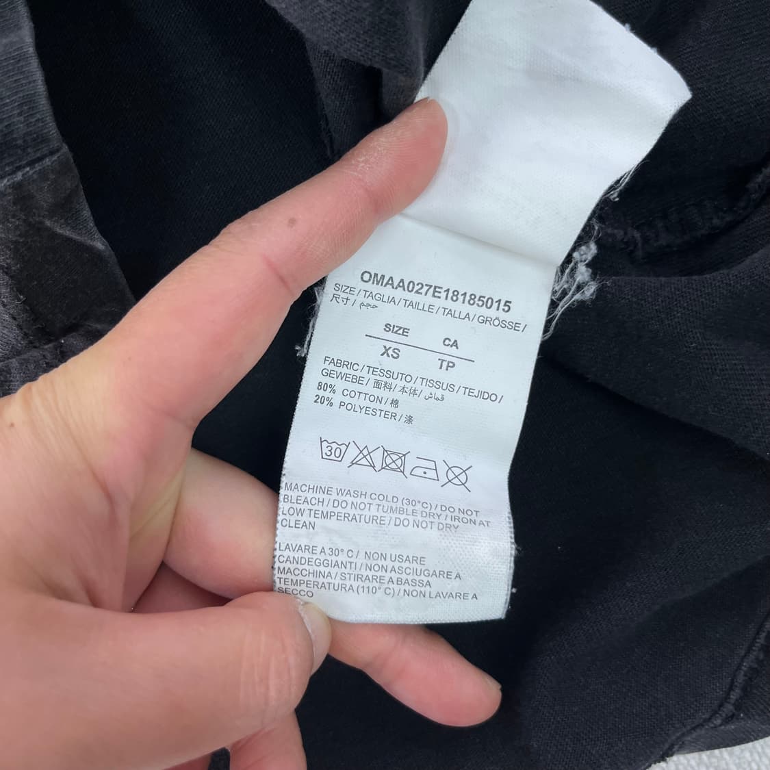 95 오프화이트 2019 s/s arch shapes 반팔티 상품이미지6