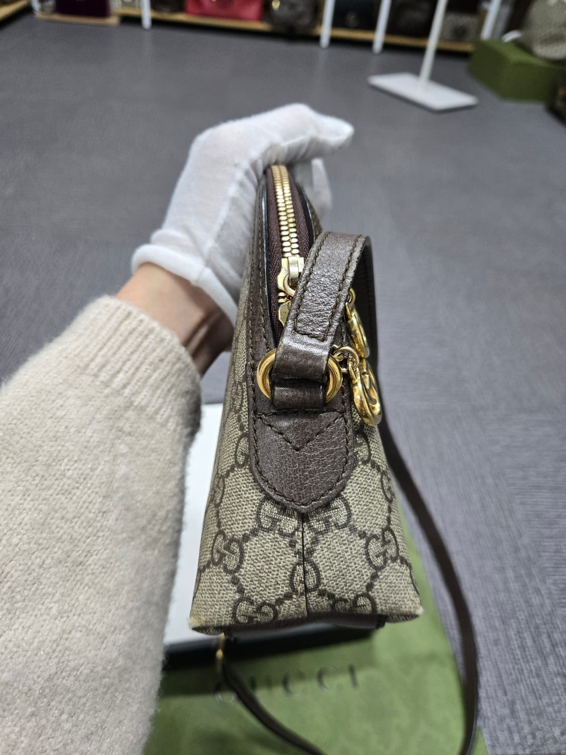 [특가][정품] 구찌 오피디아 웹삼선 크로스백 상품이미지4