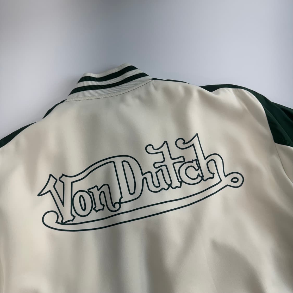 Von Dutch 본더치 다크그린 아노락 야구 점퍼 상품이미지8