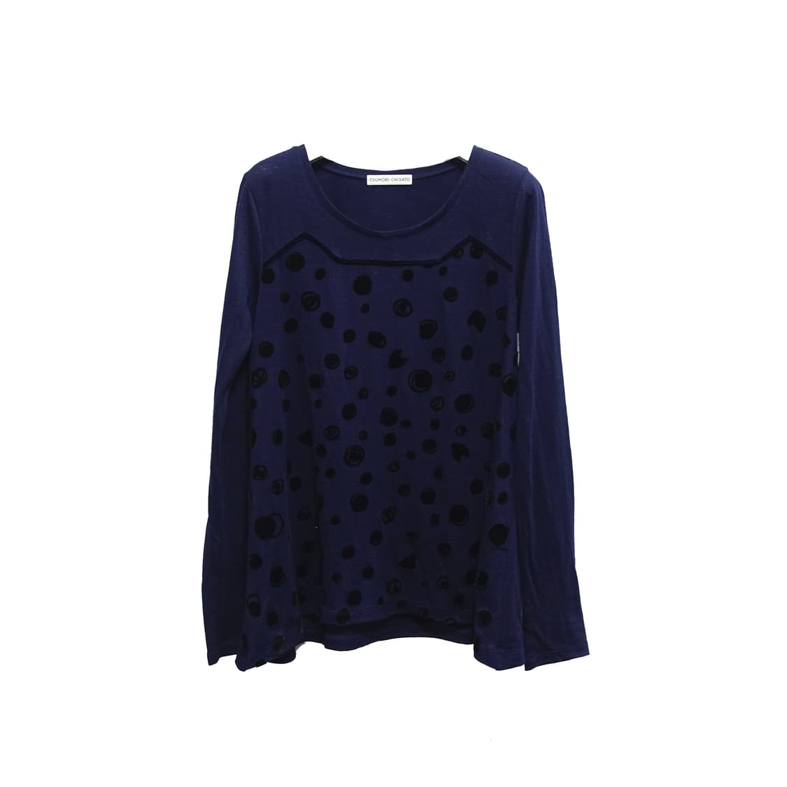 tsumori chisato 츠모리 치사토 네이비 도트 니트 2size 상품이미지1