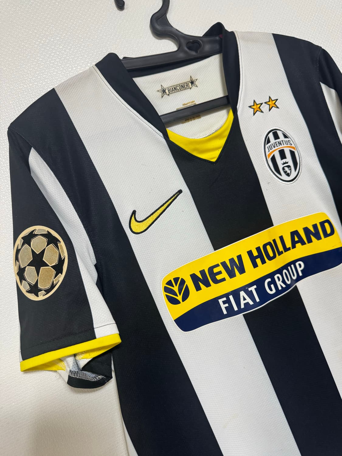 나이키 유벤투스 08-09 홈 유니폼 반팔 상품이미지3