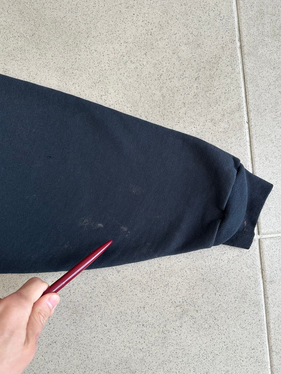 빈티지 러셀 후드집업 블랙 L 상품이미지9