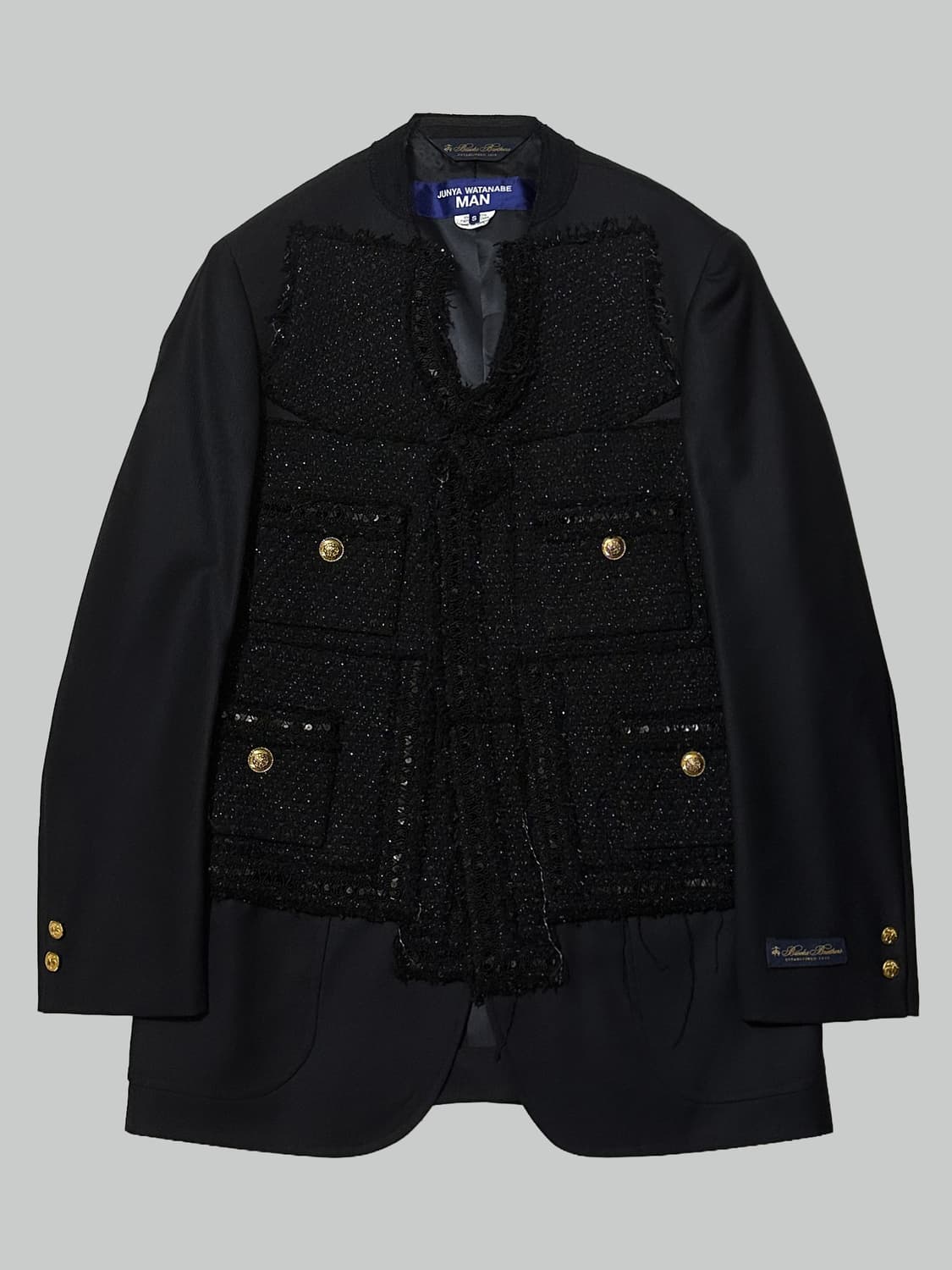 준야 와타나베 24ss 브룩스 트위드 블레이저 상품이미지2