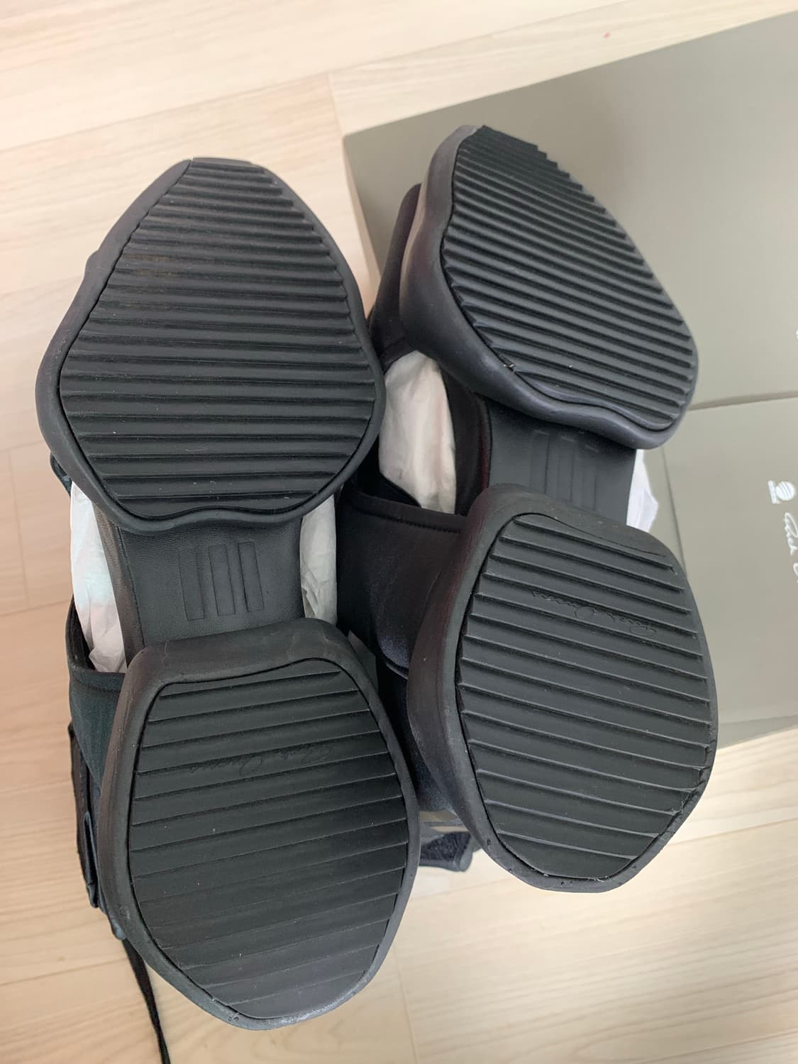 릭오웬스x아디다스 16SS 카고샌달 하이 EU44.5 상품이미지4
