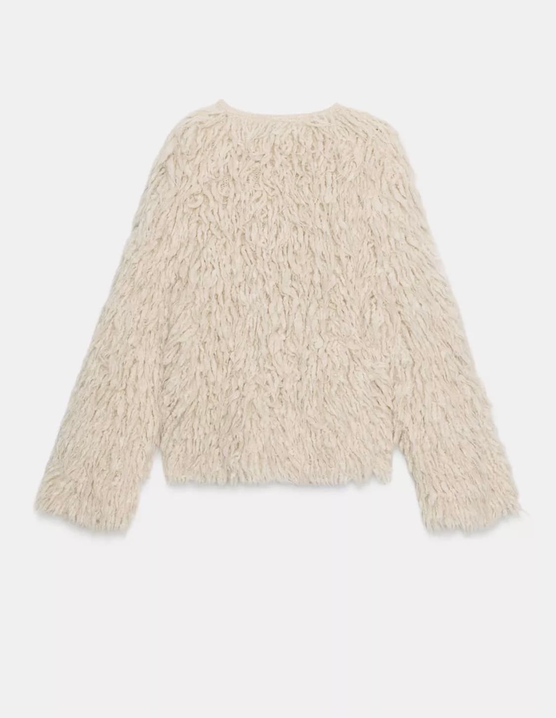 자라 프린지 퍼 자켓 상품이미지2