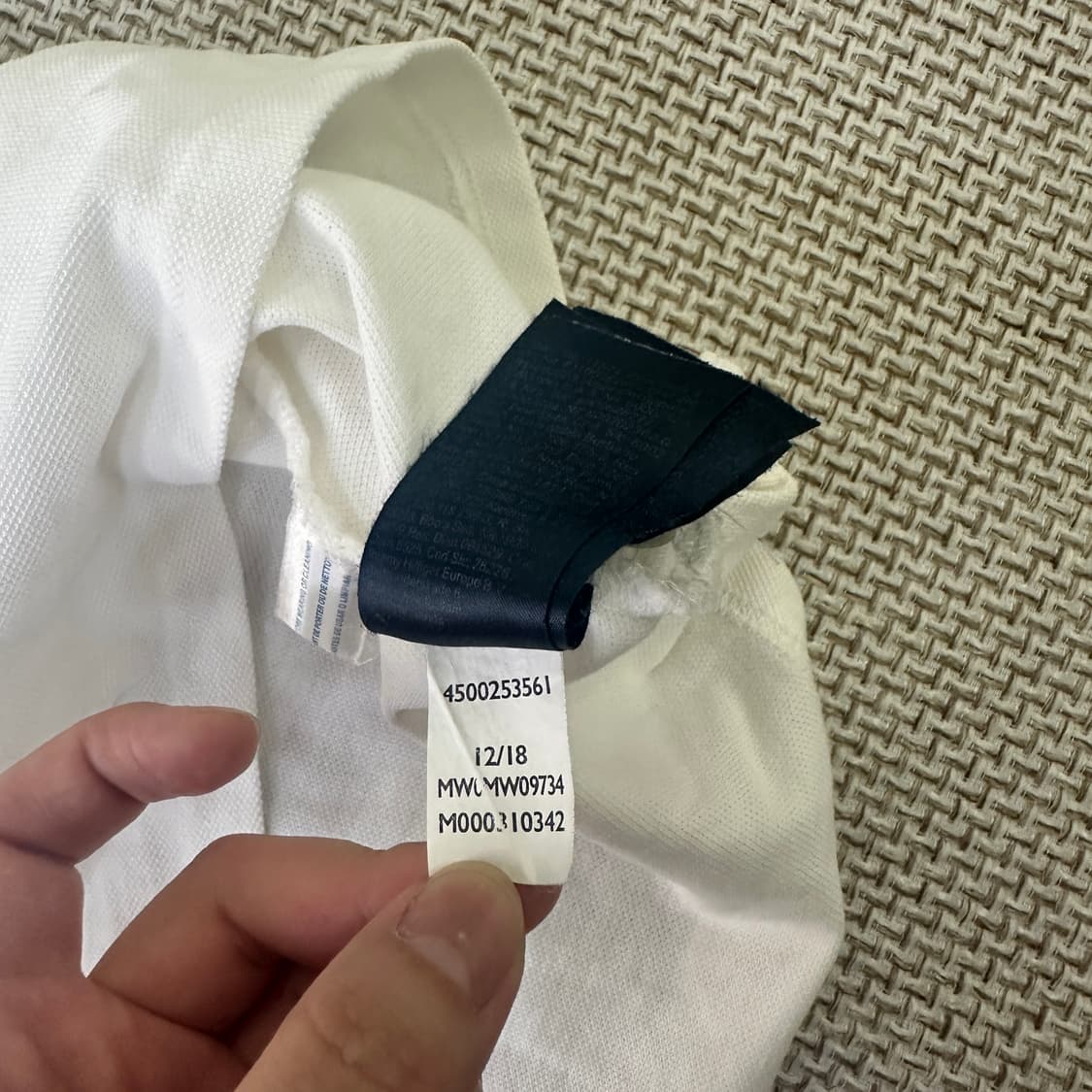 XL 타미힐피거 반팔 폴로 셔츠 0416D 상품이미지3