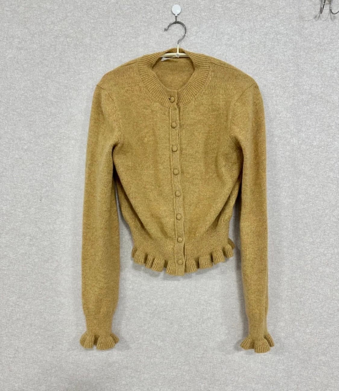 더름 알파카 울 가디건  상품이미지1