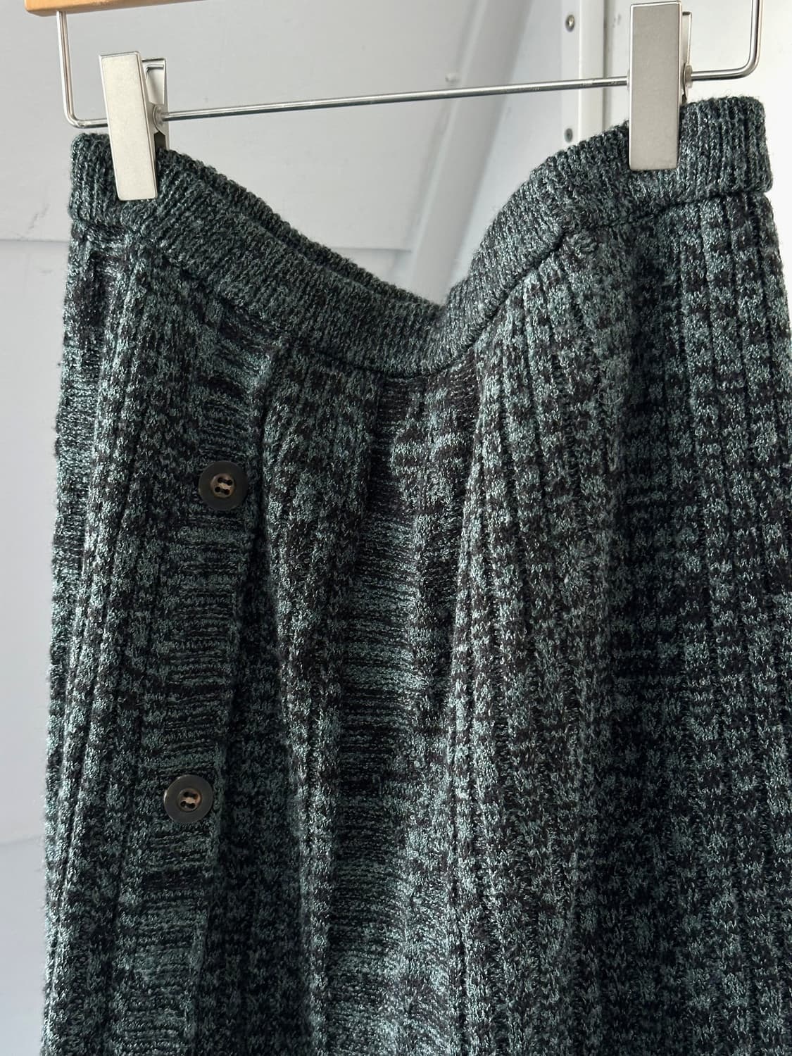 Knit fabric pattern loose skirt 상품이미지2