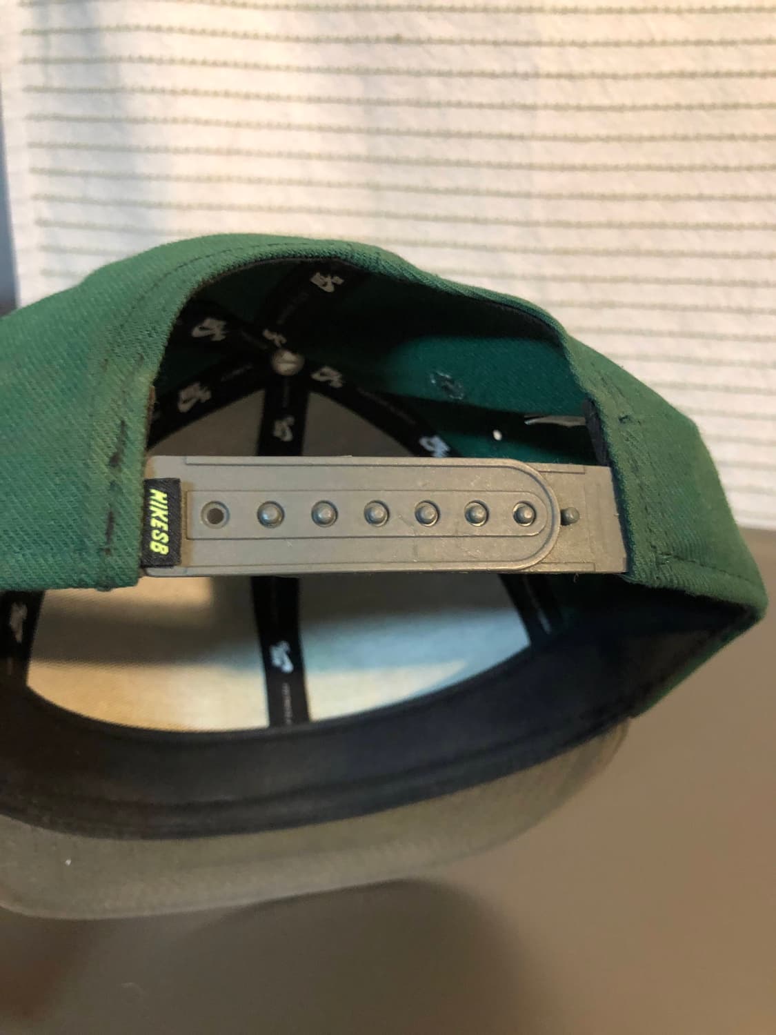 나이키 sb 스케이트보드 스냅백 그린 상품이미지2