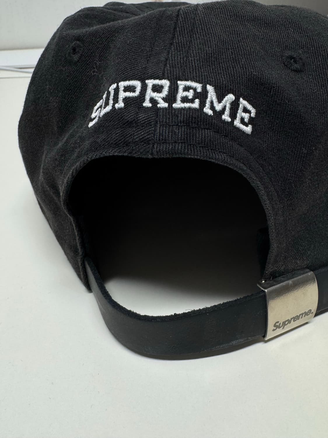 SUPREME 슈프림 셔닐 로고 6패널 캡 19SS 상품이미지2
