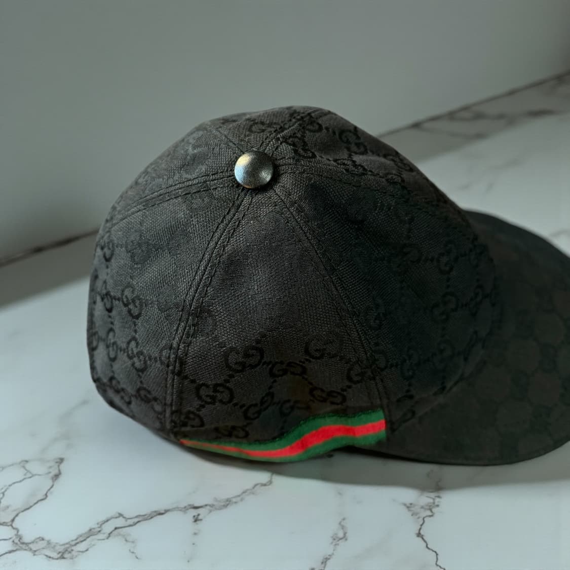 M/ 구찌 GG모노그램 3선스트랩 볼캡 상품이미지5