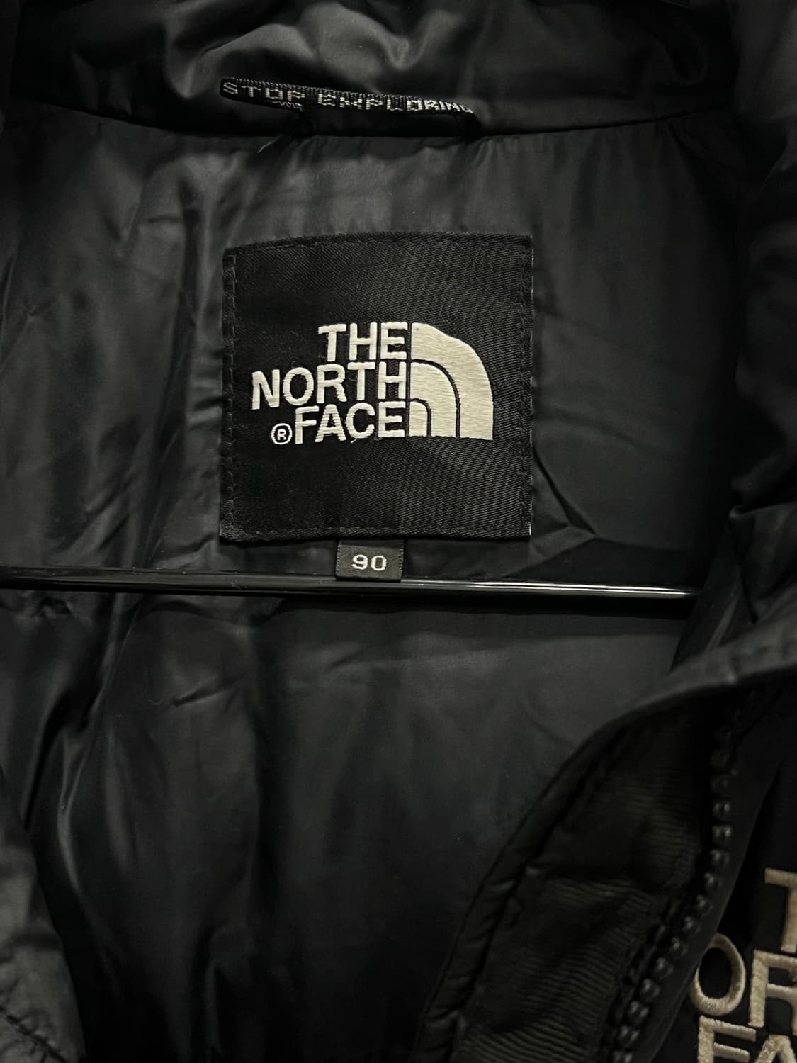 노스페이스 700필 구스다운 눕시 패딩 자켓 블랙 NFD00A62 상품이미지4