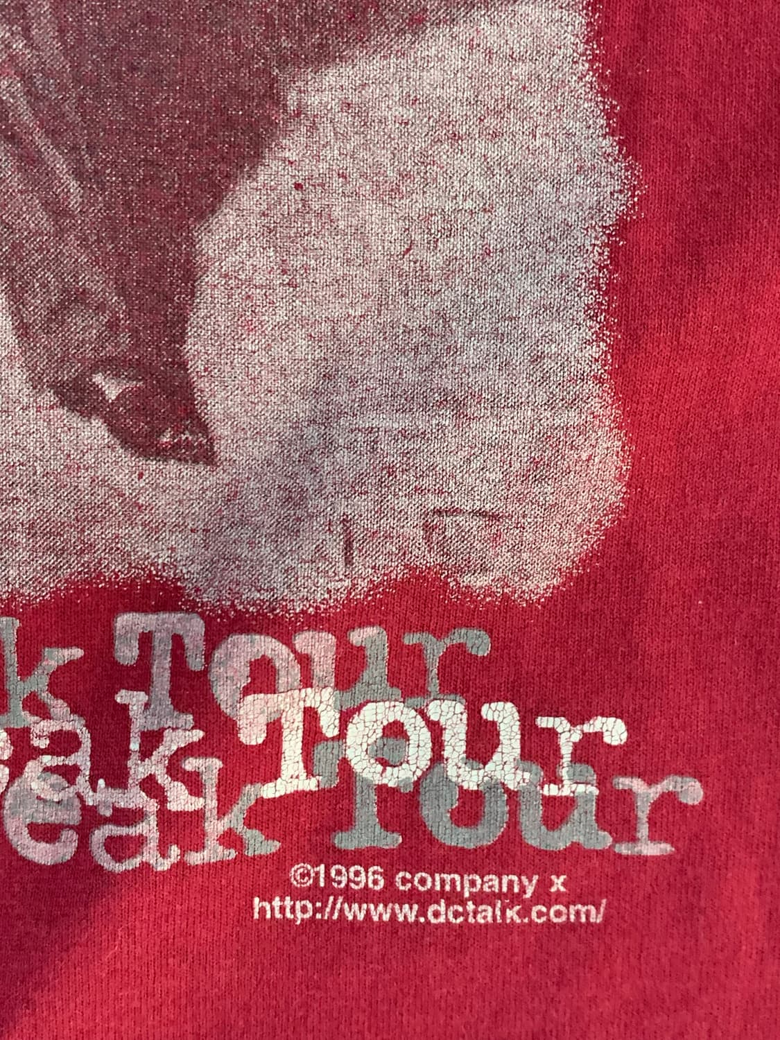 1996 dc Talk Jesus Freak 투어 프로모션 티셔츠 상품이미지7