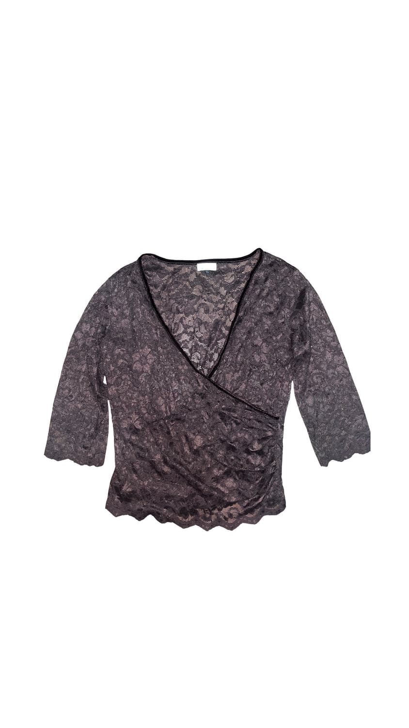 Otto vintage lace layered vest top 레이스탑 상품이미지1