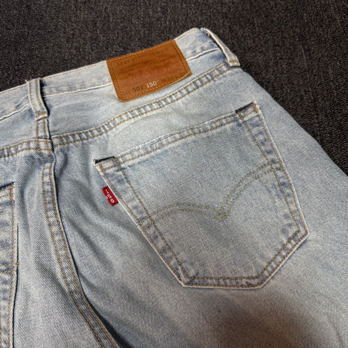 리바이스 501 150주년 데님팬츠 상품이미지5