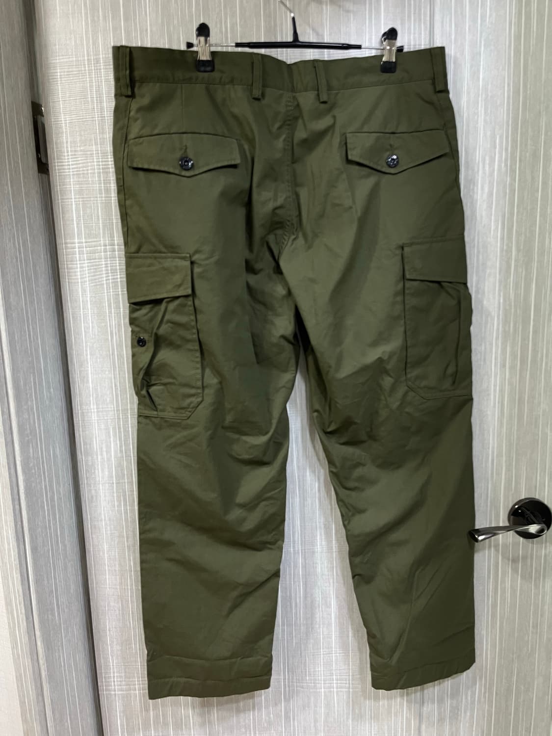 스톤아일랜드 카키 카고 팬츠 상품이미지2