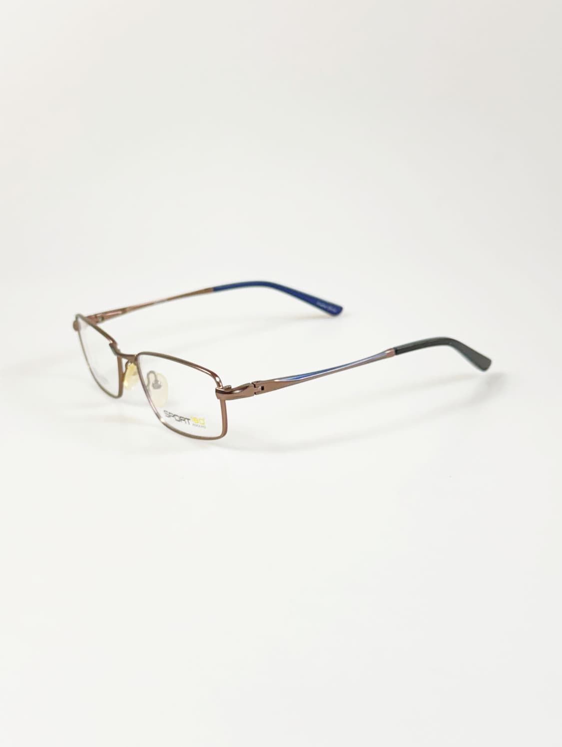 ADOLFO SPORT 180 슬림 스퀘어 메탈 빈티지 안경 상품이미지3