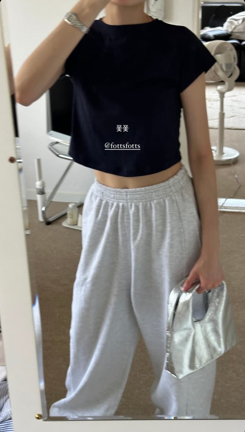 포츠포츠 SCOOP TEE NAVY 스쿱 티 상품이미지5