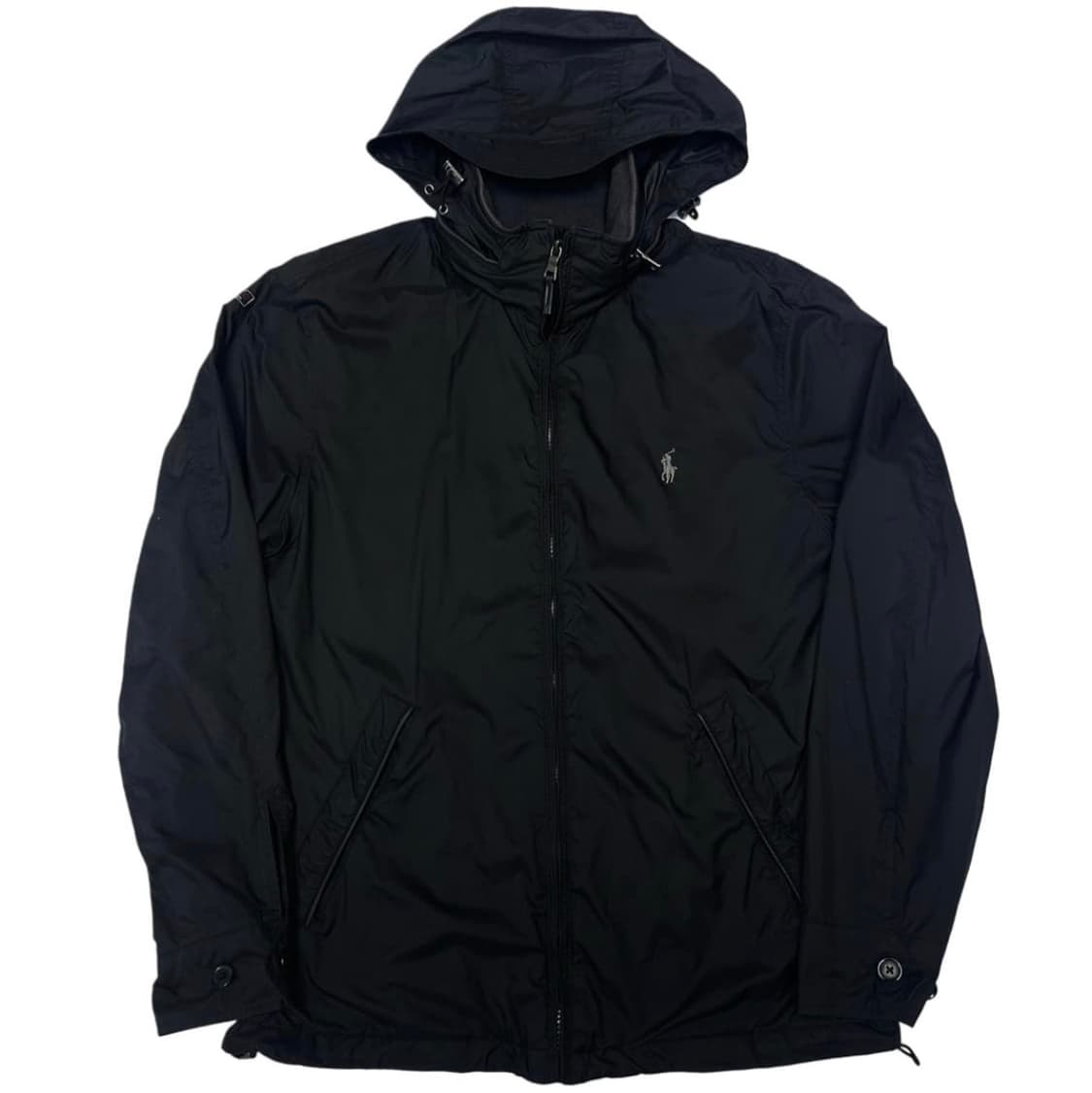 폴로 랄프로렌 블랙후드바람막이S 상품이미지1