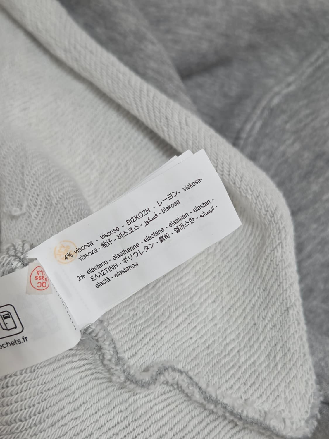 (무배)ZARA 회색 크롭 맨투맨 상품이미지4