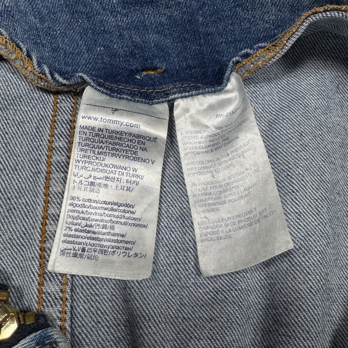 (바배) 타미 힐피거 자수 스커트 상품이미지3