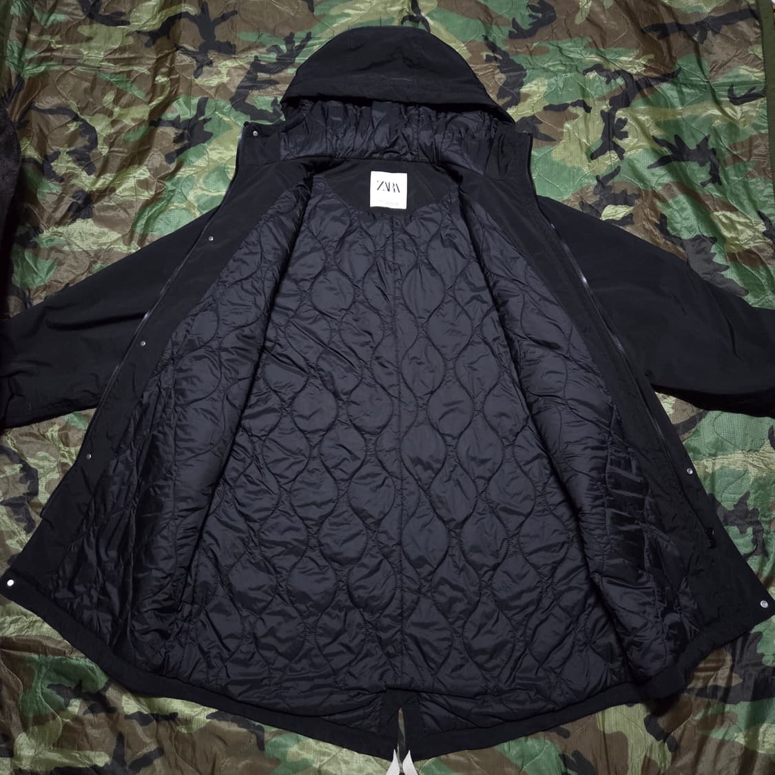 Zara Hooded Parka 자라 후디드 파카 상품이미지5