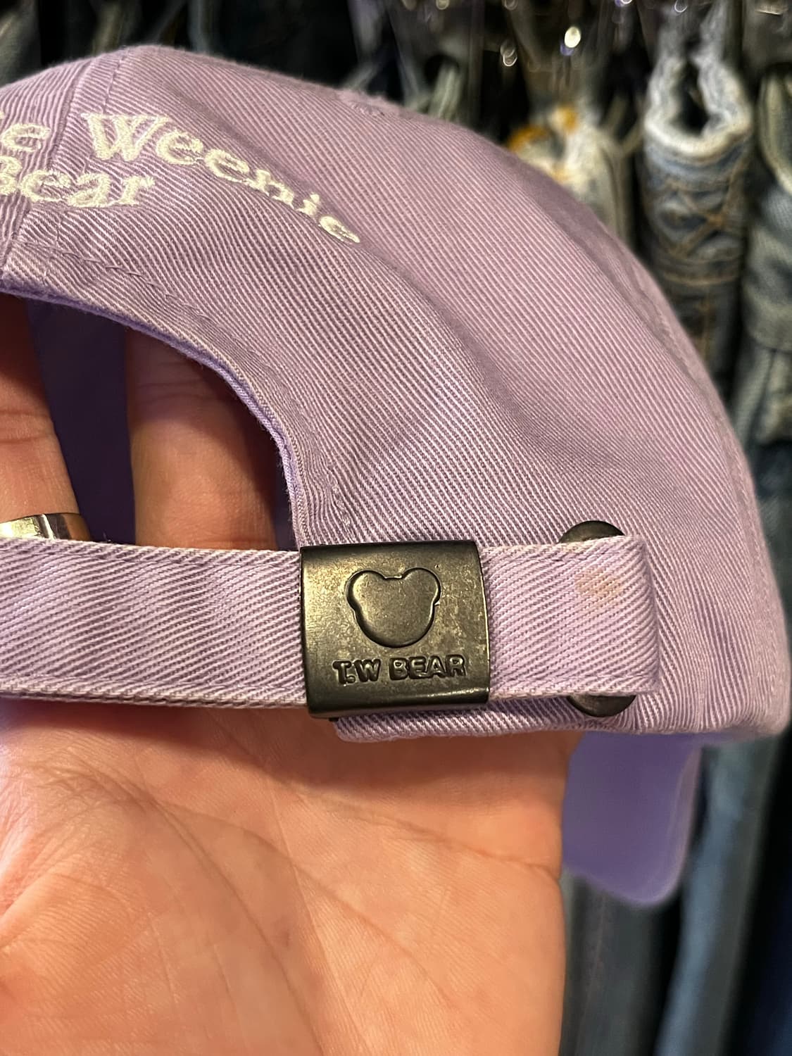 티니위니 베어 연보라 볼캡 상품이미지6