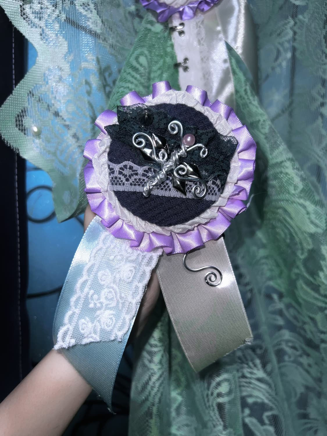 마계 바닐라 잠자리 로제트뱃지 상품이미지1