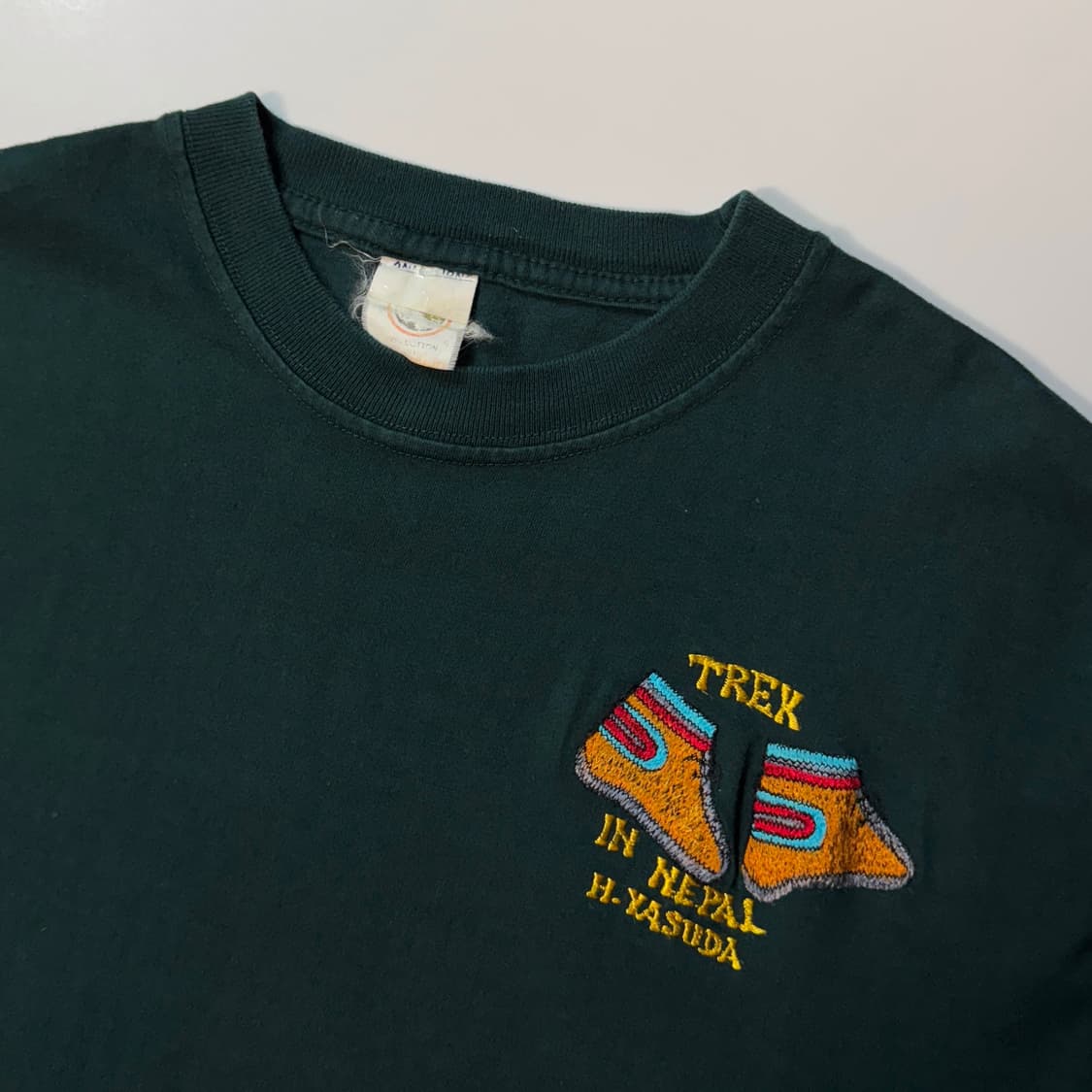 빈티지 TREK 자수 티셔츠 상품이미지4
