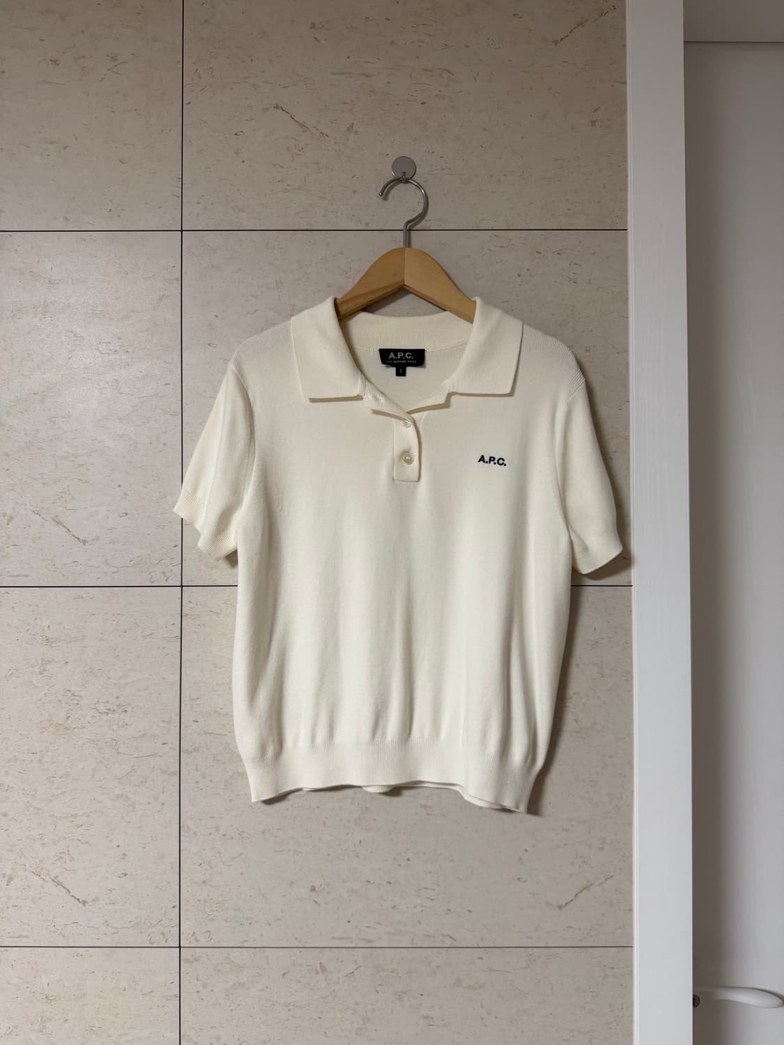 apc 아페쎄 반팔 니트 S 상품이미지1