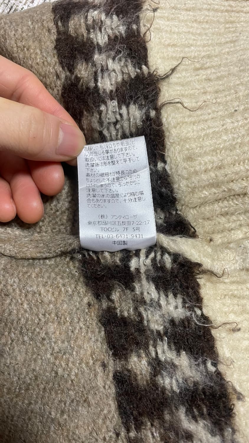 JPN 일본 HOLIDAY 노르딕 패턴 니트 상품이미지6