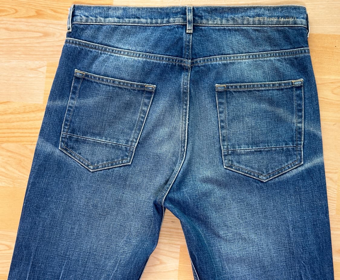 정품/이태리) 골든구스(GGDB) 'HAPPY' 빈티지 데님  상품이미지2