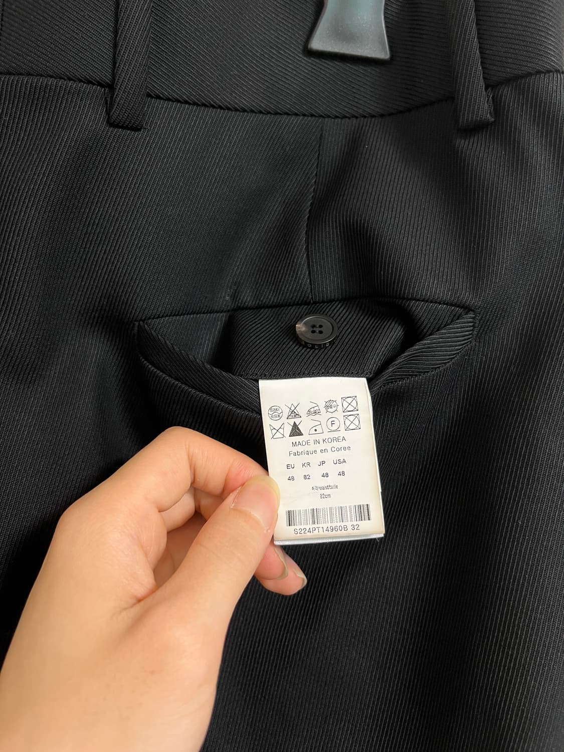 솔리드옴므 턴업 슬랙스 48 상품이미지2