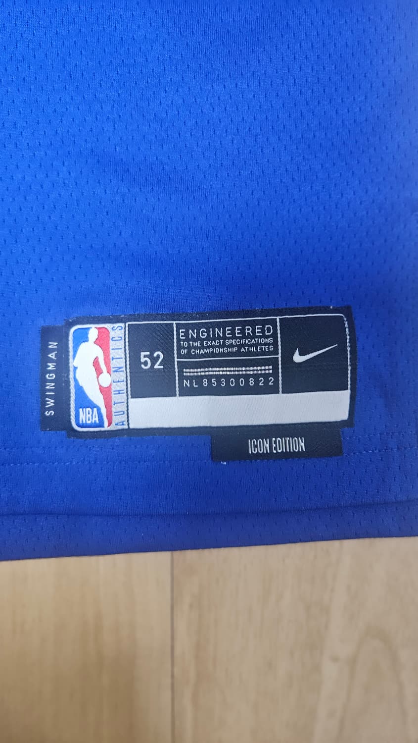 정품 골든스테이트 스테픈 커리 NBA 져지 XL 상품이미지3