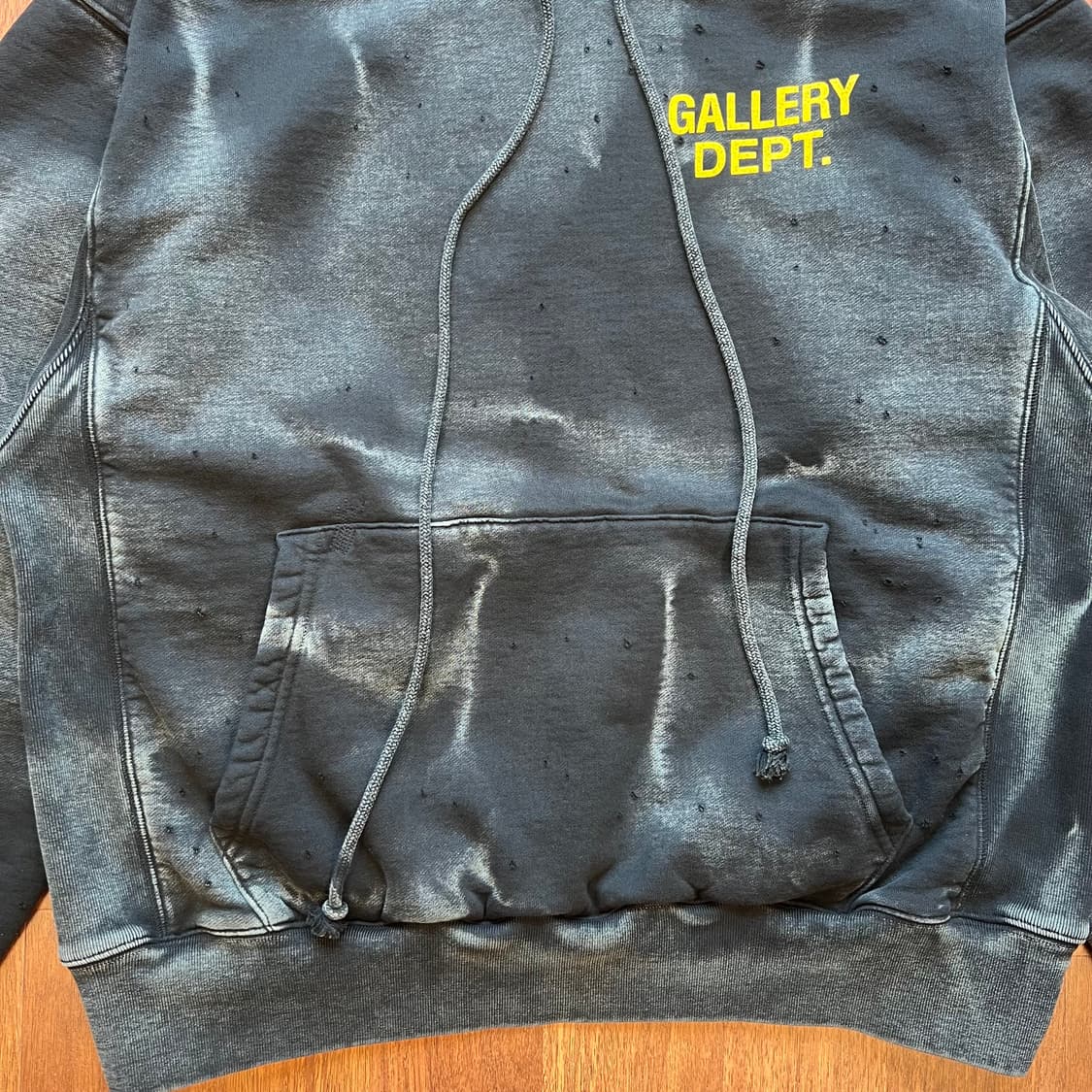 [L]갤러리 디파트먼트 GALLERYDEPT 썬페이드 워싱 후드티 상품이미지4