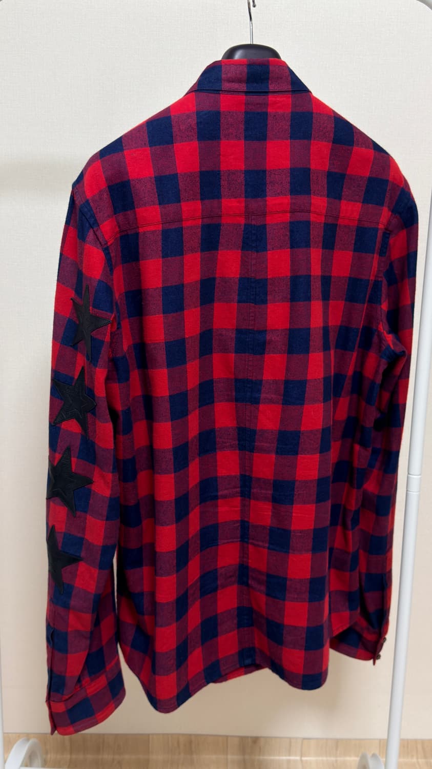 떨이)크롬하츠 레더패치4p 셔츠 XL 상품이미지3